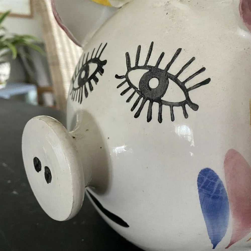LARGE CERAMIC ITALIAN MADE PIER 1 PIGGY BANK
